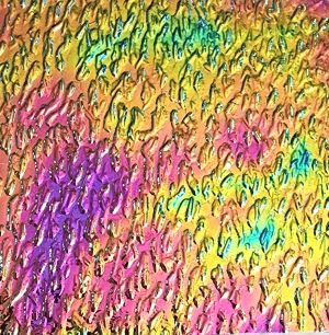 90 Aurora Borealis G-Magenta CBS Dichroic on Clear Wissmach Matrix Glass