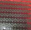 90 Pre Made Etched Pattern #065 Frog, Candy CBS Dichroic on Thin Clear Glass