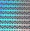 90 Pre Made Etched Pattern #065 Frog, Pastel Dichroic CBS on Thin Clear Glass