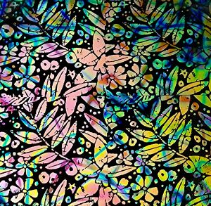 90 Pre Made Etched Pattern #106 Batik, Reptilian CBS Dichroic on Thin Black