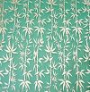 90 Pre Made Etched Pattern #213 Bamboo, R-Silver Dichroic on thin Lt. Aqua Glass