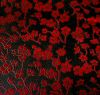 90 Pre Made Etched Pattern #127 Cherry Blossoms, Candy CBS  Dichroic on Thin Black Glass