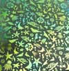 90 Pre Made Etched Pattern #209 Sea Creatures, Aurora Borealis Salmon Dichroic on Clear Glass