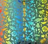 90 Pre Made Etched Pattern #209 Sea Creatures, RBC Candy CBS Dichroic on  Vintage Uroboros FX Thin Clear