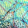 90 Reptilian CBS Dichroic on Wissmach Thin Clear Ripple