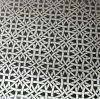 96 Pre Made Etched Pattern #066 Rounded Square Weave, R-Silver CBS Dichroic on System 96 Thin Clear Glass