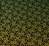 96 Pre Made Etched Pattern #223 Swirling Net, Cyan Copper CBS Dichroic on System 96 Thin Black Glass