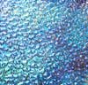 90 Aurora Borealis Blue Gold Dichroic on Clear Wissmach Matrix Glass