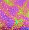 96 Aurora Borealis Green Magenta Blue Dichroic on Hammered Thin Glass