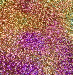90 AB GMB Dichroic on Moss Clear Glass