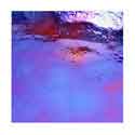 96 Aurora Borealis Green Magenta Blue Dichroic on Thin Glass