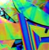 90 1/2 Pound (8oz) CBS Dichroic Glass Scrap Pack All Thin Pattern