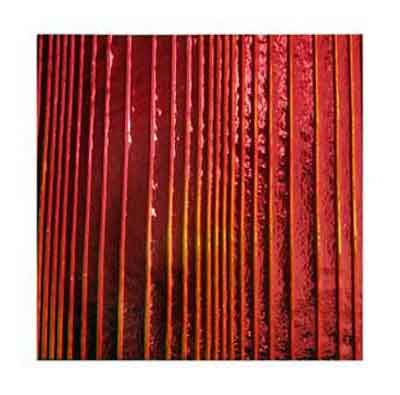 90 Candy Apple Dichroic on Accordian Thin Glass