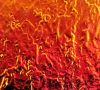 90 Cyan Dark Red CBS Dichroic on Uroboros Granite Glass