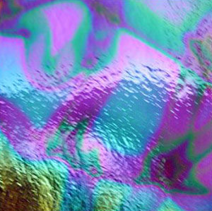 90 Cool Lava Dichroic on Thin Glass