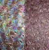 90 Corkscrew CBS Dichroic on Violet Florentine Thin Glass