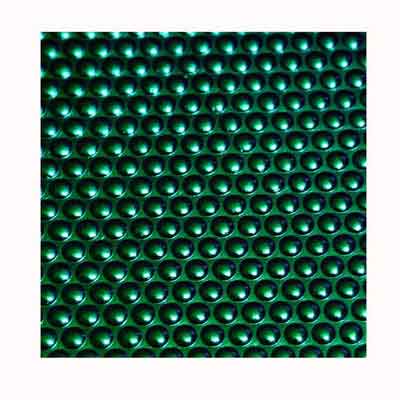 90 Emerald CBS Dichroic on Radium Thin Glass
