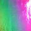 90 Crinklized Rainbow 2 Dichroic on Thin Glass