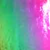 96 Crinklized Rainbow 2 Dichroic on Thin Glass